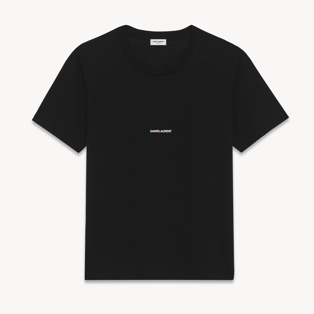 NEW SAINT LAURENT RIVE GAUCHE T-SHIRT MEN
BLACK - Medium